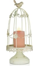 Ornamental Bird Cage Candleholder for Antique Decor Gift For Christmas