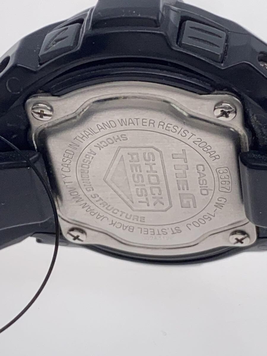 G−SHOCK GW-1500J【美品】 CASIO G-SHOCK GW-1500J-1AJF Black Resin Solar Digital Analog
