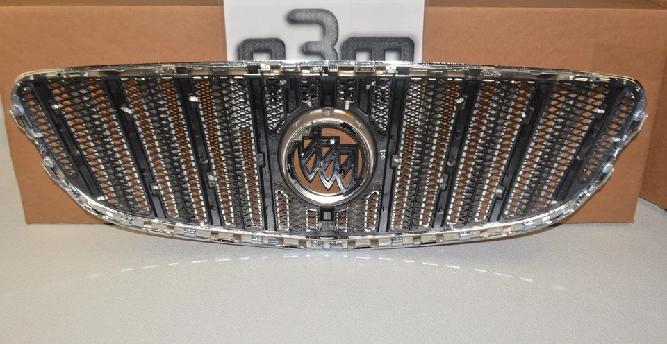 Buick LaCrosse Allure 2010-2012 parrilla delantera exterior cromada nueva OEM 20925291 Foto 2 de 3
