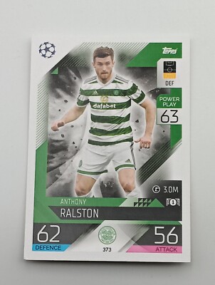 Topps Match Attax TCG Ralston Zustand bespielt