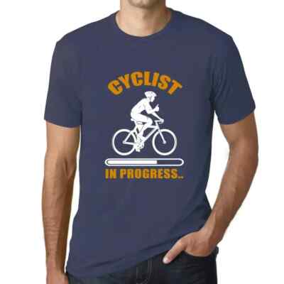 Men's Graphic T-Shirt Cyclist In Progress Eco-Friendly Limited Edition