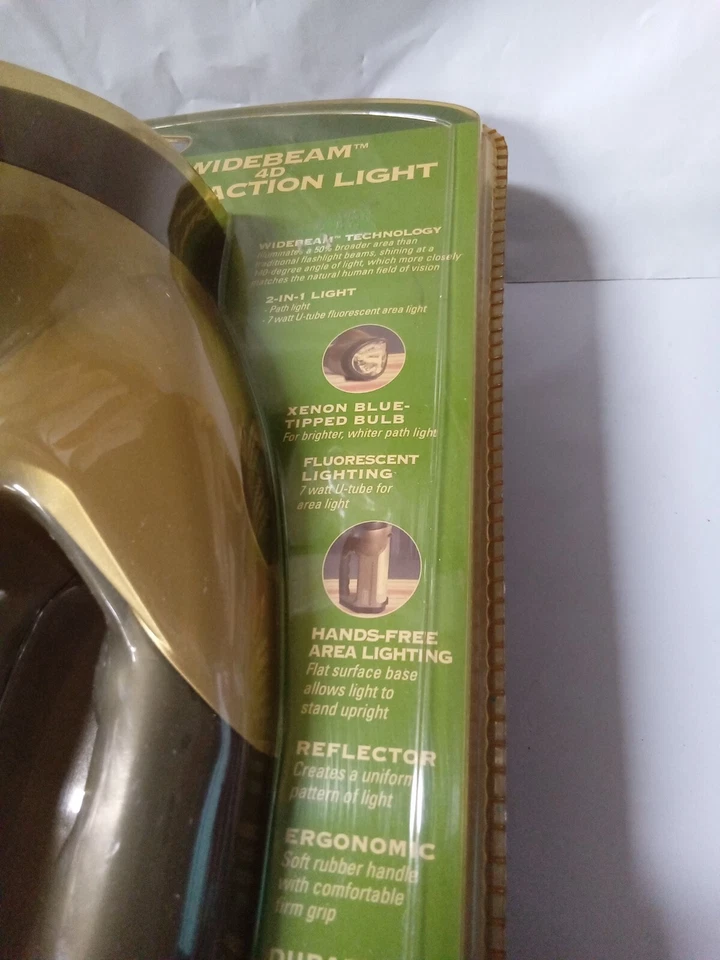 De colección Coleman Doble Acción Camping Luz Foco Krypton Nuevo DE COLECCIÓN SELLADO Foto 3 de 4