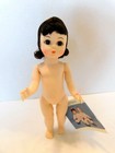 Madame Alexander 8"Girl Doll, Nude, Light Skin, Brown Hair & Brown Eyes~Restrung — photo 3
