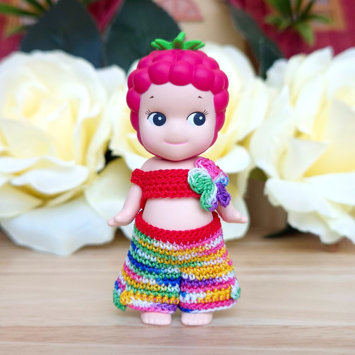 Authentic] 🍓 Raspberry Sonny Angel Fruit Series ✨ Handmade