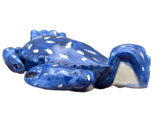 Maitland Smith Blue Crab Figurine Beach Marine Sea Life Nautical Crustacean - Picture 3 of 11