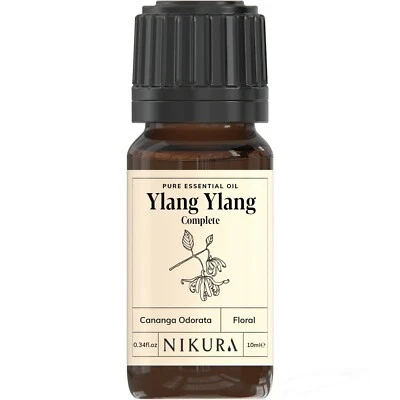 Nikura | Ylang Ylang (Complete) Essential Oil | 10ml, 50ml, 100ml