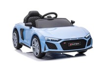 Es-Toys Kinder Elektroauto Audi R8 Spyder Ledersitz MP3 Fernbedienung Eva-Reifen