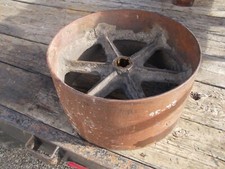 Mccormick Deering Farmall 22-36 Ih Tractor Nice Original Steel Flat Belt Pulley