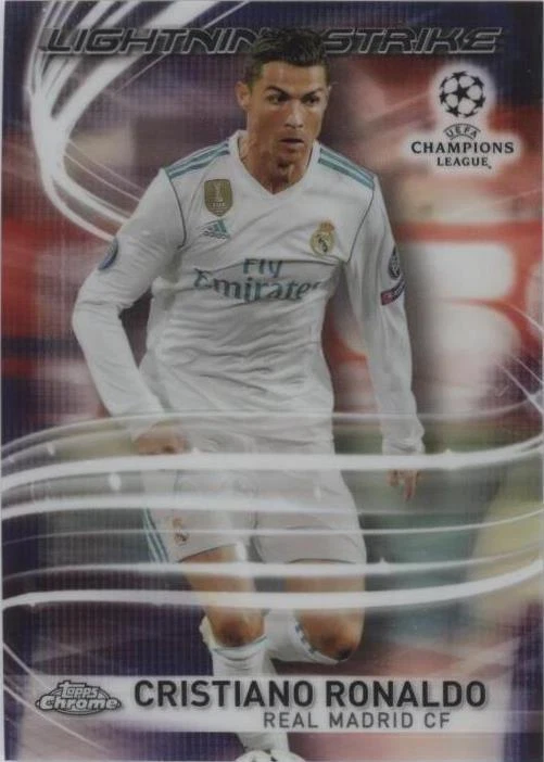 2017-18 Topps Chrome UEFA Champions League - Cristiano Ronaldo #LS