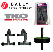 Workout Equipment Bundle Bally Push Up Bars T...
