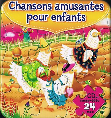 Chansons Amusantes Pour Enfants et Casse-Tete / CD BR NEW at Musica Monette, CA