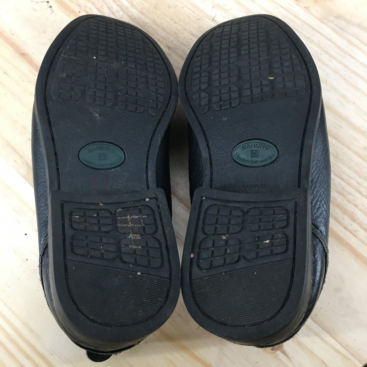 New Sandro Paris Shoes Mens 10D  Loafers Dress 220066 Black Leather Slip On Sandro Shoes Mens 9 D Casual Loafers Dress 220066 Black  main image 3