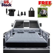 Camping Pickup Truck Bed Air Mattress Thicken Sleeping Pad for 5.5-5.8Ft ...