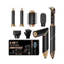 5 in 1 Blow Dryer Brush,Hair Dryer Brush with Detachable Air Styler... Fast Ship