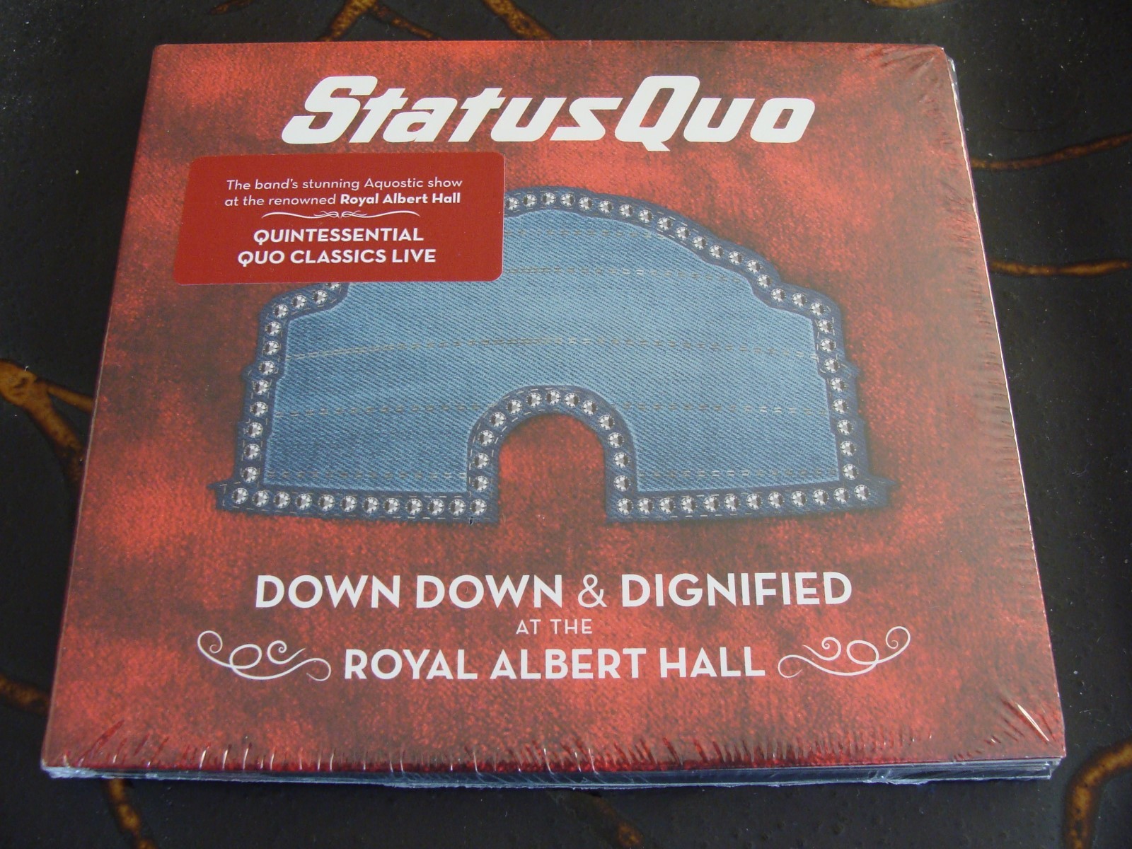 Slip CD Album: Status Quo  Down Down & Dignified At The Royal Albert Hall Sealed