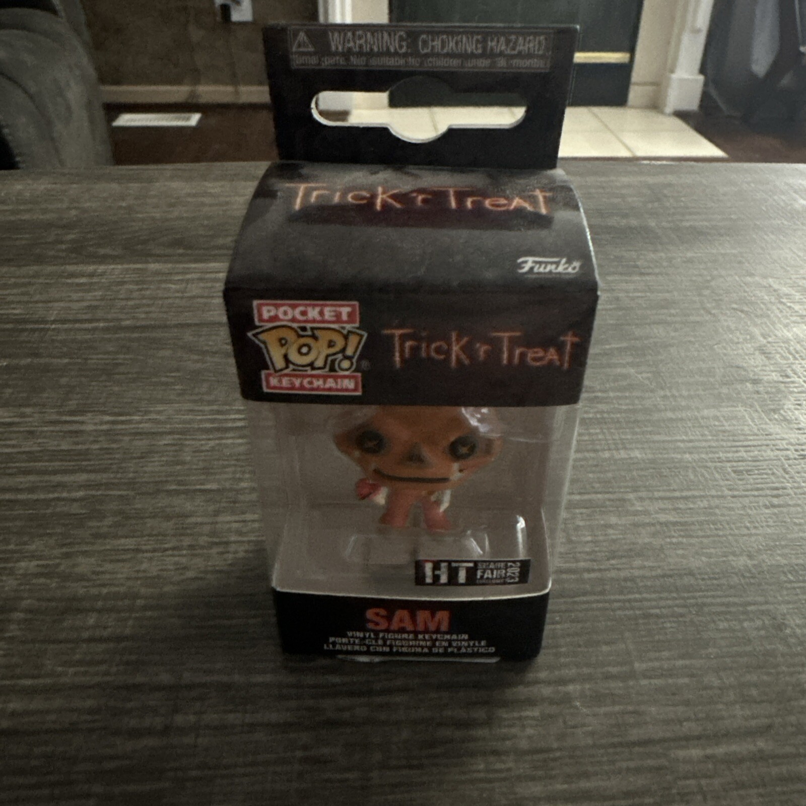 Sam Hot Topic Scare Fair Exclusive Funko Pocket POP! Keychain Trick R Treat