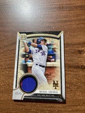 2018 Museum Collection Meaningful Material Relics #/25  Michael Conforto Patch