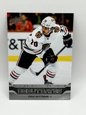 23/24 UD SERIES 1 COLE GUTTMAN DEBUT DATES ROOKIE INSERT #22