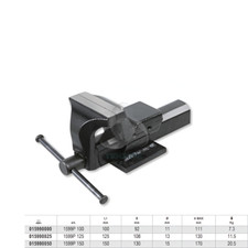 Morsa Parallela Da Banco - Beta 1599P