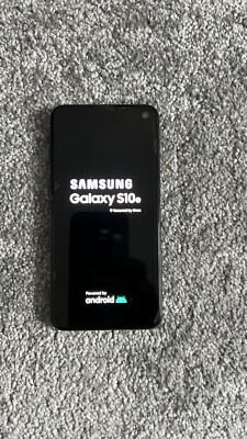 Samsung Galaxy S10e SM-G970 - 128GB - Prism Black (Entsperrt) Gesprungen *siehe Beschreibung