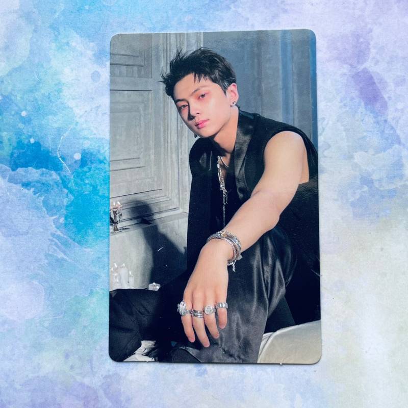 ENHYPEN JAY DARK BLOOD Photo Card Mini Album Full Harf New ENGENE