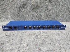 TMB ProPlex DMX512 Opto-Splitter 2x8 (2x 5-Pin XLR In, 8x Out) PPDDS285 Rackmoun