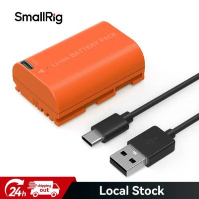 SmallRig Battery Akku 2400mAh USB-C Akku für LP-E6NH für Canon R6, R7,R6 Mark II