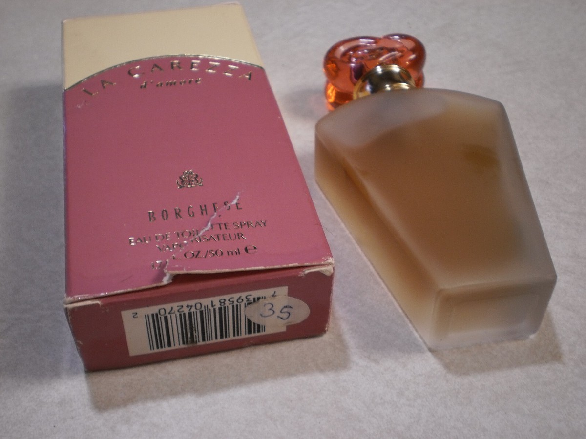 LA CAREZZA de amore by BORGHESE EAU DE TOILETTE SPRAY 1.7FL OZ or