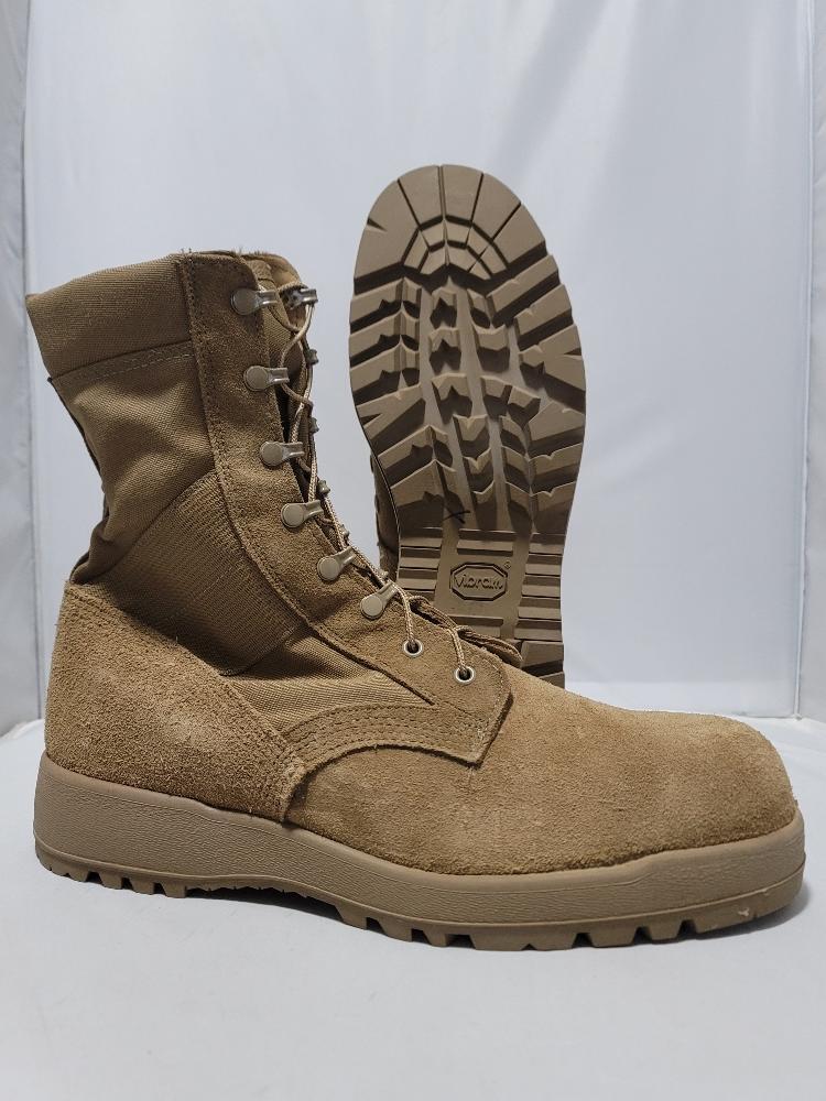 McRae Combat Boots Size: (14W) NSN: 8430-01-632-5547 #B80b-image