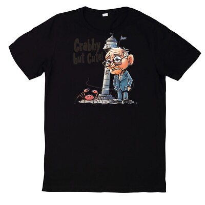 Funny Lighthouse Keeper Print Cotton T-Shirt