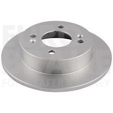 2x Bremsscheiben hinten Ø234 mm Voll beschichtet für Hyundai i10 BA IA AC3