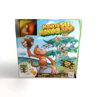 Monkey See Monkey Poo Spiel - Spin Master Spiele für Kinder