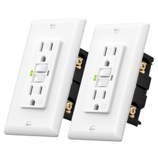 DEWENWILS 2-Pack GFCI Outlet 20Amp, Outdoor W...