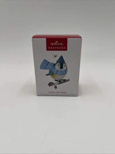 2023 COZY CRITTERS #7 IN SERIES HALLMARK NIB KEEPSAKE ORNAMENT Free Shipping