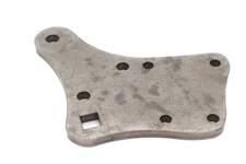 Brake Pedal Mount Plate Zinc Plated fits Harley Davidson