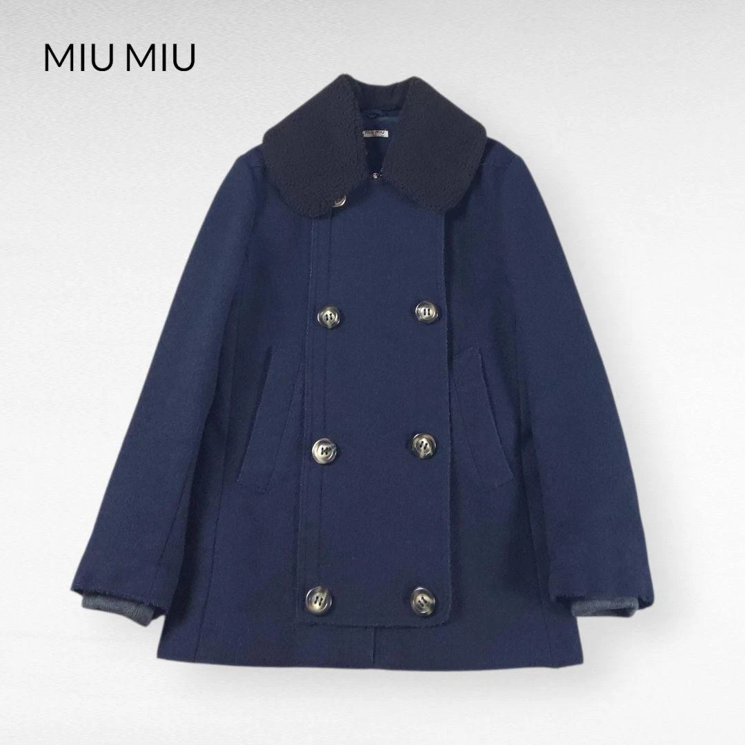 Miu Miu Pea Coat Coats, Jackets & Vests for Women for sale | eBay