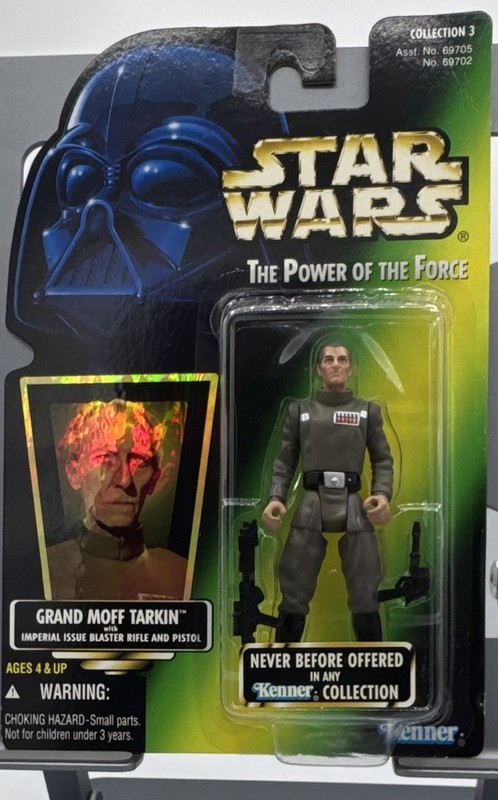 Kenner Star Wars Power of the Force Grand Moff Tarkin Figure 1996 Movie IV