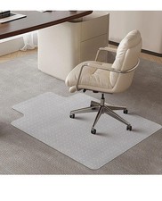 SHAREWIN Bürostuhlmatte für Teppichböden, 120x90 cm, strapazierfähig rutschfest