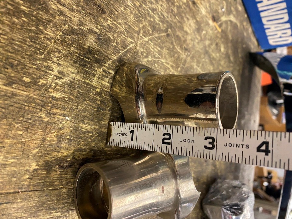 OEM Harley Springer Handlebar Risers FXSTS FLSTS Paintable Factory 3 ...