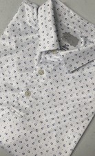 Greg Norman ML75 Men's PlayDry Golf Polo Shirt LARGE Wicking WHITE Short Sleeve