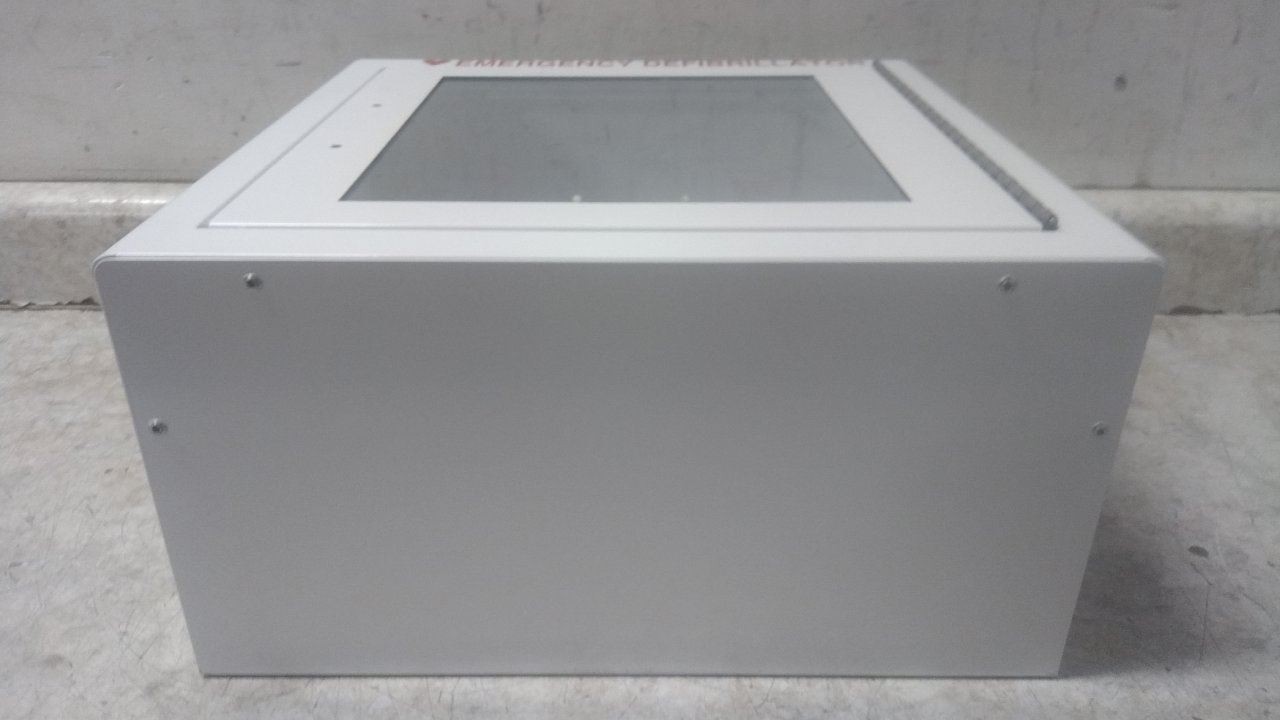 First Voice TS147SM 13-1/2 In Overall Width White Steel Surface Mounted Cabinet