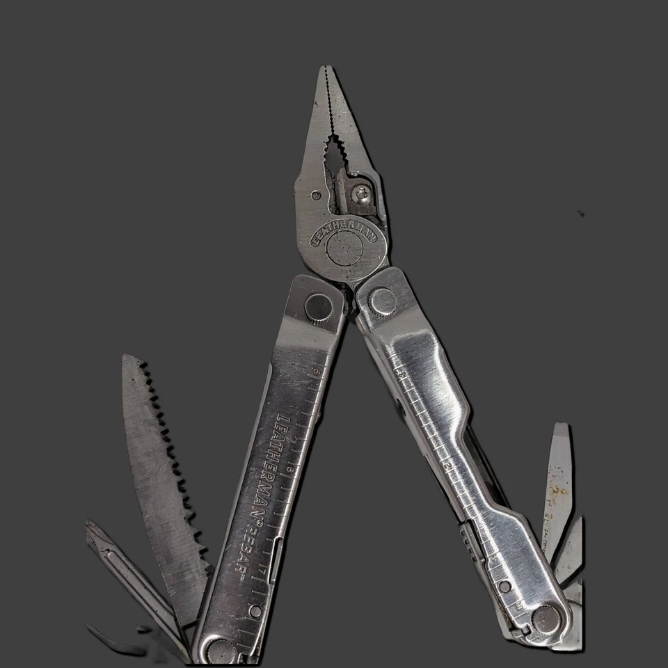 Leatherman Rebar Multitool Stainless Steel Pliers Knife - Image 3 of 4