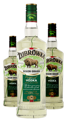 3 x Zubrowka Bison Grass