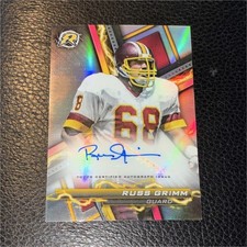 2023 Topps Composite Russ Grimm Autograph #RA-RGU Washington Commanders
