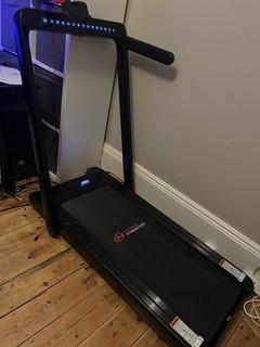 Folding Treadmill 2 in 1 2.25HP Motor with Bluetooth Speaker and LED Display