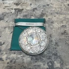 Towle Sterling Silver Repousse Mirror with Pouch