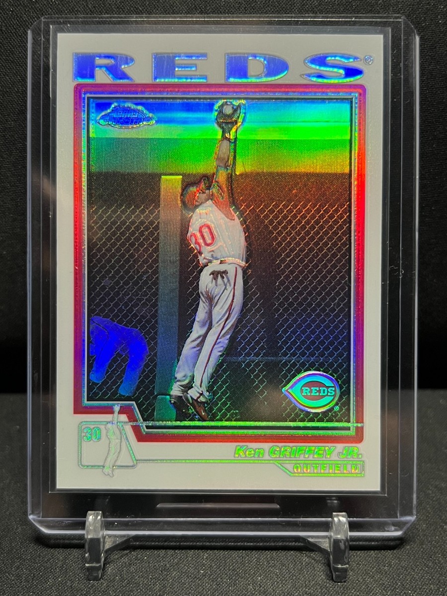 Ken Griffey Jr. 2004 Topps Chrome Refractor #268 Cincinnati Reds