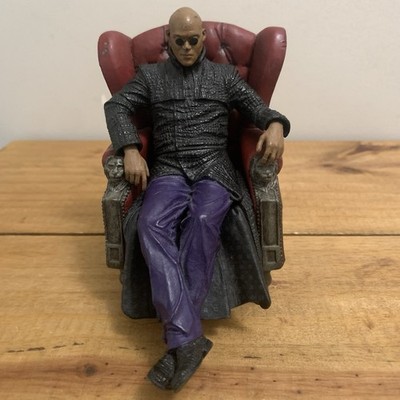 McFarlane The Matrix Reloaded Morpheus in Chair Series 2 Action Figure