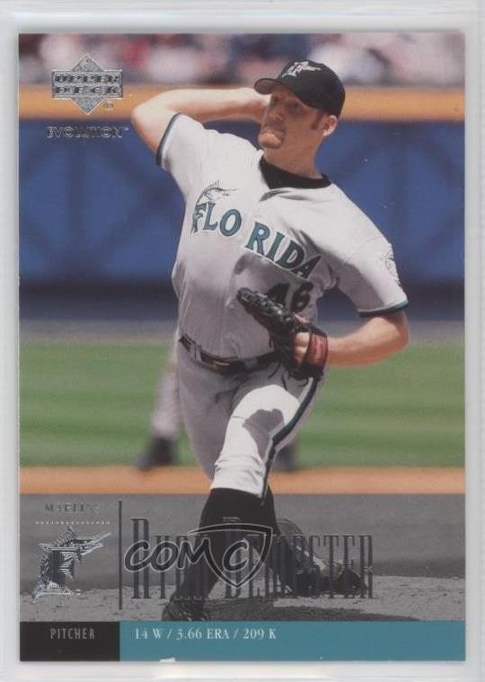 2001 Upper Deck Evolution Ryan Dempster #72 2i9