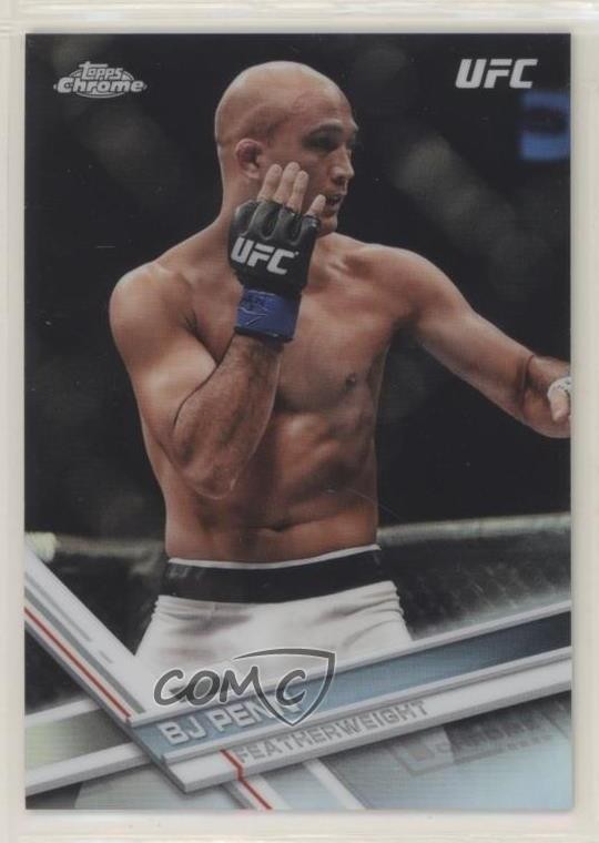 2017 Topps Chrome UFC Refractor BJ Penn #29 3b3